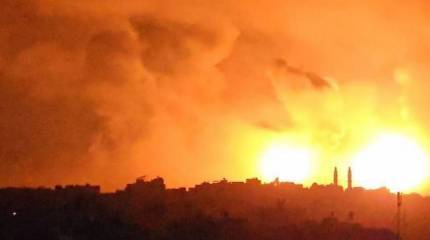 ВВС Израиля приступили к нанесению массированных ударов по окружённому городу Газа