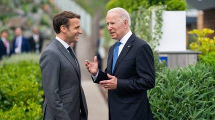 Президенты США и Франции обсудили дальнейшую поддержку Украины