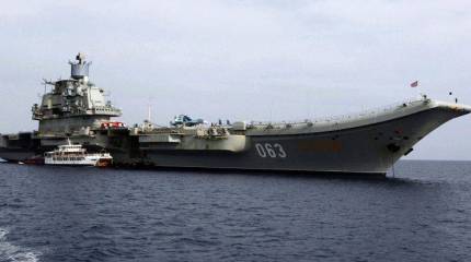 82-й судоремонтный завод приступил к ремонту авианосца «Адмирал Флота Советского Союза Кузнецов»