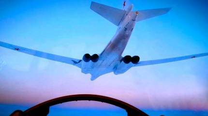 Sohu рассказало, как Ту-160 на форсаже ушел от японских F-35