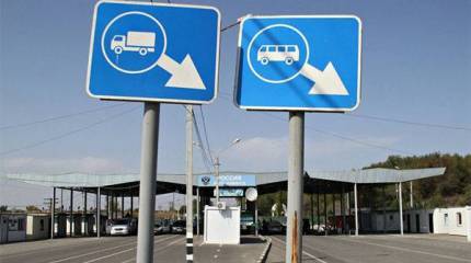 Достроена пограничная "антимайданная стена" на севере Крыма