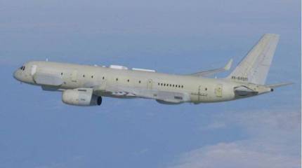 Над Японским морем появился российский самолёт-разведчик Ту-214Р