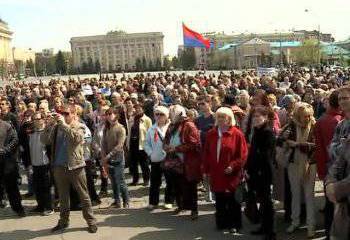 Выборы народных губернаторов в Харькове и Луганске