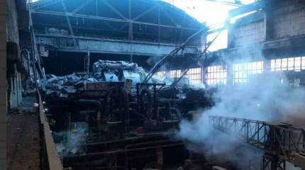 Минэнерго Украины: В Кривом Роге вследствие взрыва повреждено здание ТЭЦ