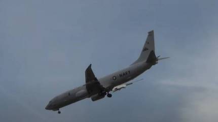 ВМС США направили патрульный самолёт P-8 Poseidon к берегам Сирии - в район пункта МТО ВМФ РФ Тартус