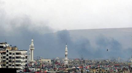 Ситуация в Сирии. Новые обстрелы Дамаска