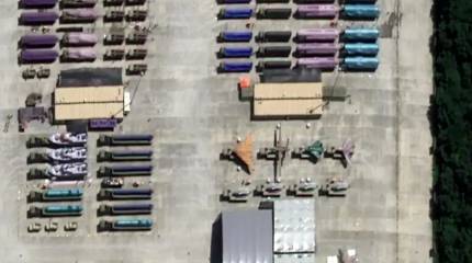 Американцы изучают спутниковые снимки с подготовкой к военному параду в Китае