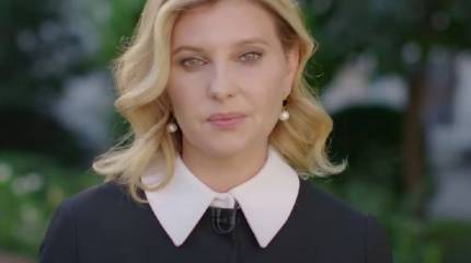 Жена президента Украины рассказала американской прессе, как украинка якобы сбила дрон банкой с помидорами