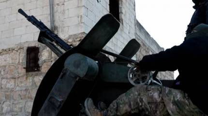 Боевики сумели пробить брешь в обороне САА в районе Мизназа после артподготовки турецких войск