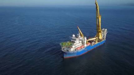 Подтверждены данные о прибытии судна-трубоукладчика «Академик Черский» в Калининград