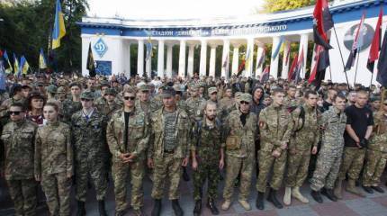Бойцы батальонов «Сечь» и ОУН готовы выехать в Киев, чтобы освободить своих соратников