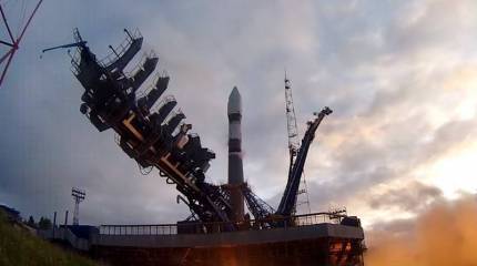 Стартовавшая с Плесецка ракета "Союз-2.1а" вывела в космос спутник связи