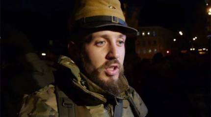 Карателей "Азова" проводили в Донбасс нацистской "молитвой"