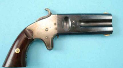 Двуствольный пистолет компании Американ Армс (American Arms Double Barrel Derringer) и его разновидности