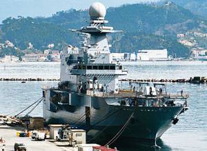 Корвет с откатом