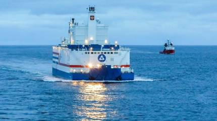 «Академик Ломоносов» – самый северный в мире плавучий атомный энергоблок