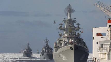 Подробности дальнего арктического перехода кораблей Северного флота