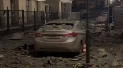 В ночные часы противник ударил по центру Донецка из РСЗО