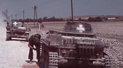 Как один находчивый командир остановил немецкую танковую колонну без единого выстрела