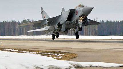 В Красноярском крае потерпел крушение истребитель МиГ-31