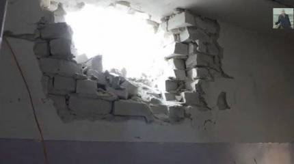 С высоты Карачун обстреляна детская больница Славянска