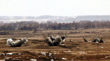 В Оренбургской области проведены боевые стрельбы из РСЗО «Град» и самоходных орудий