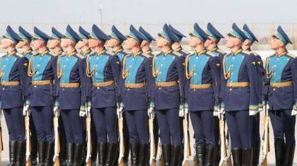 154-й отдельный комендантский Преображенский полк празднует 35-летие