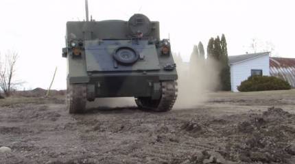 Угнавший БТР офицер США признан невменяемым