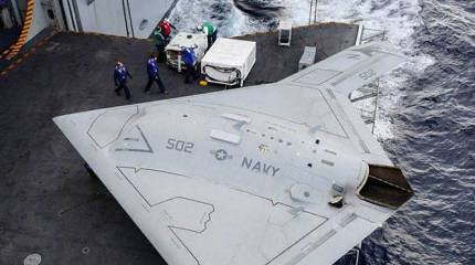 В США рассуждают о развитии проекта X-47B в связи с выходом из ДРСМД