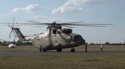 Разработчик назвал сроки начала серийного производства базовой версии тяжёлого  военно-транспортного вертолета Ми-26Т2В