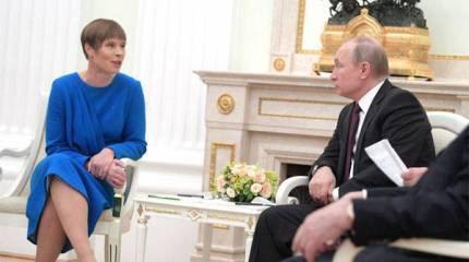 Путин назвал круг вопросов для обсуждения с президентом Эстонии в Кремле