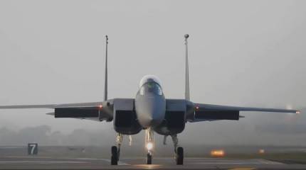 Инцидент на аэродроме в США: Лётчики катапультировались из истребителя F-15QA, предназначенного для ВВС Катара