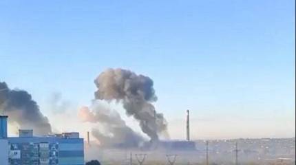 Повторные удары по объектам энергосистемы Украины: в Киеве горит ТЭС-6, в Харькове снова встало метро