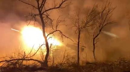 Российский флаг поднят над Сладким Запорожской области