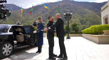 Зеленский в Баку предложил провести переговоры с РФ и США в Азербайджане