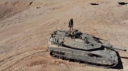 В Израиле подтвердили опрокидывание танка Merkava-4 во время учений