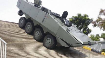 Сингапур продемонстрировал БТР Terrex 2
