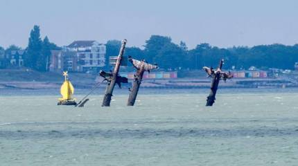 Страх повторения Бейрута. Не взорвётся ли затонувший в устье Темзы транспорт?