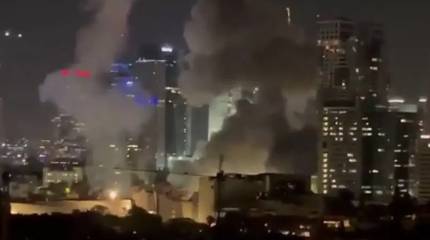 Иран наносит ответный удар: сообщается о ракетных прилётах по правительственному комплексу Кирия в Тель-Авиве