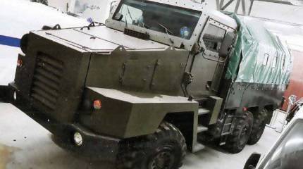 Проект бронированного грузовика "Звездочет-Федерал-М"