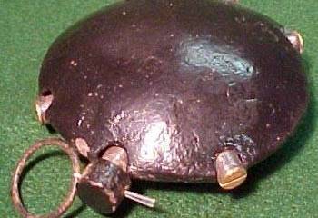 "Чечевичная граната" Diskushandgranate