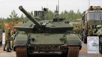 Первая открытая демонстрация танка Т-90М