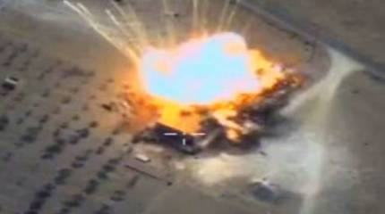 Как бьют Х-101: беспилотник заснял удары русских ракет