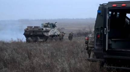 В Киеве сняли постановочное видео об «эффективности» применения западного оружия в бою с «российской армией»