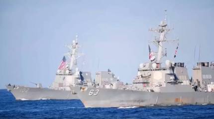 Упавший в море F-35 от субмарин России и КНР охраняют десятки кораблей