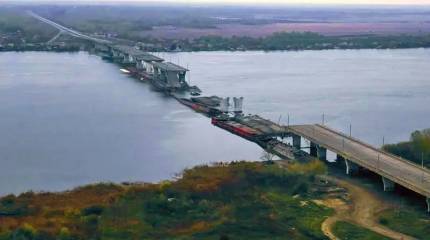 Украинский военный сдался в плен, переплыв Днепр на пластиковых бутылках
