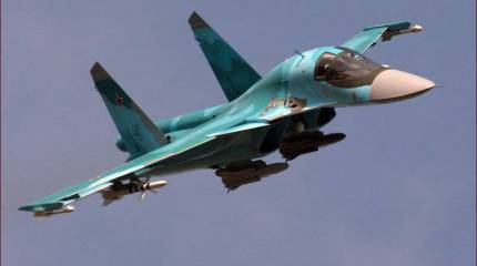 В ЗВО началось формирование второй эскадрильи на современных фронтовых бомбардировщиках Су-34