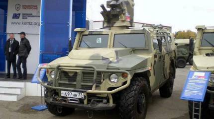 Три боевых модуля для броневика «Тигр»
