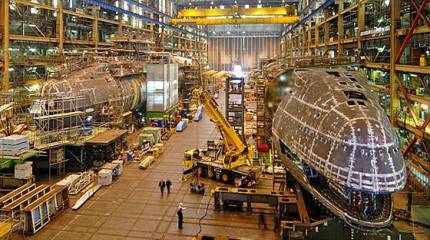 La quilla del sexto submarino de clase Estiut se colocó en el astillero en Barrow-in-Furness