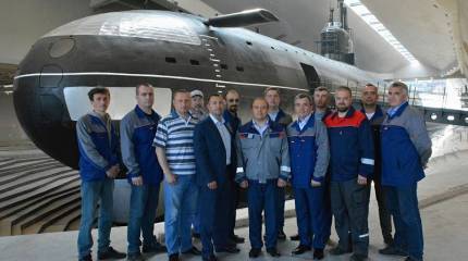 Первая советская атомная подлодка К-3 «Ленинский комсомол» заняла своё место в Музее военно-морской славы в Кронштадте